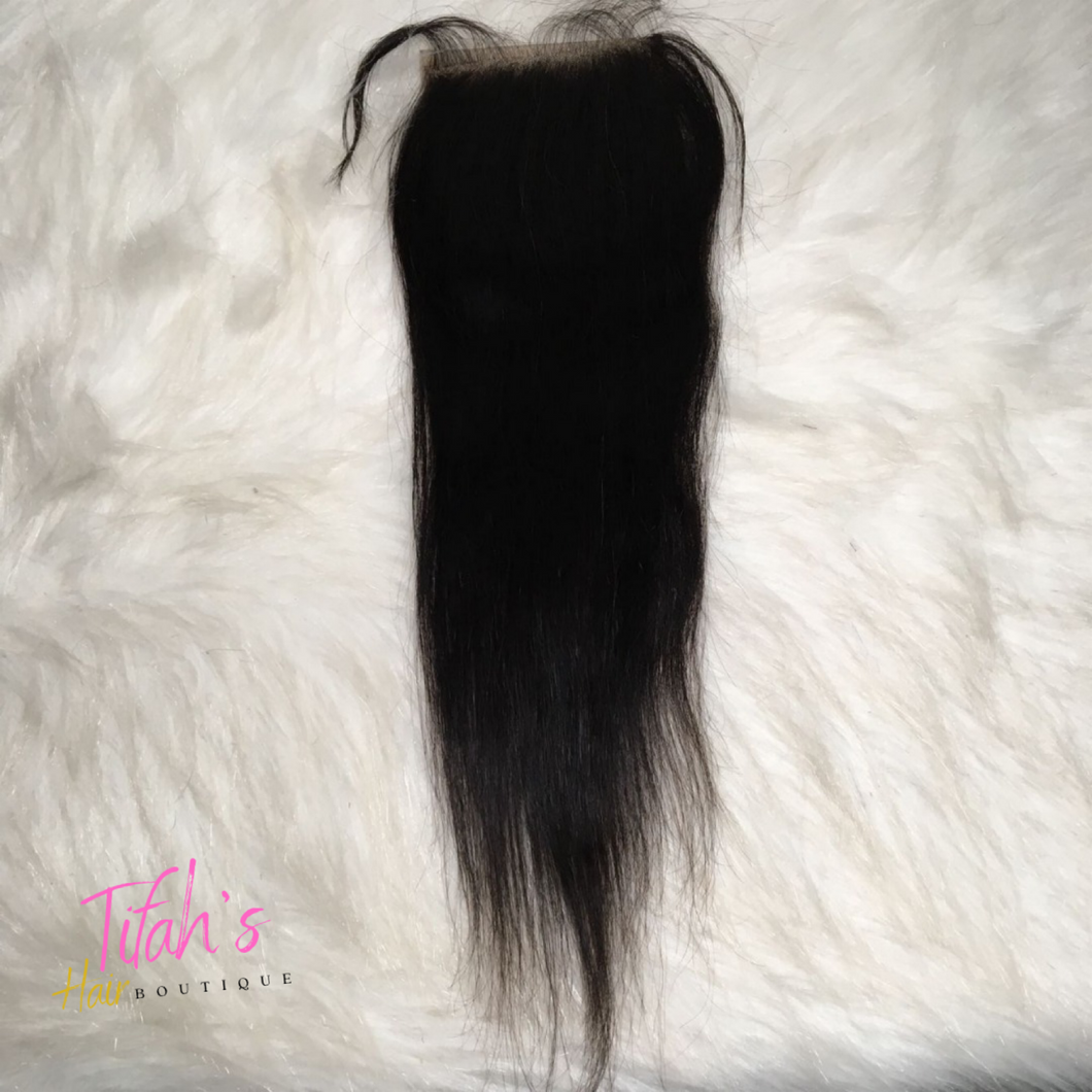 Straight Lace Closures